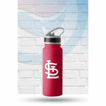 LOGO CHAIR 25 oz MLB St Louis Cardinals Stainless Single Wall Flip Top Bottle 527-S25UFTB-8